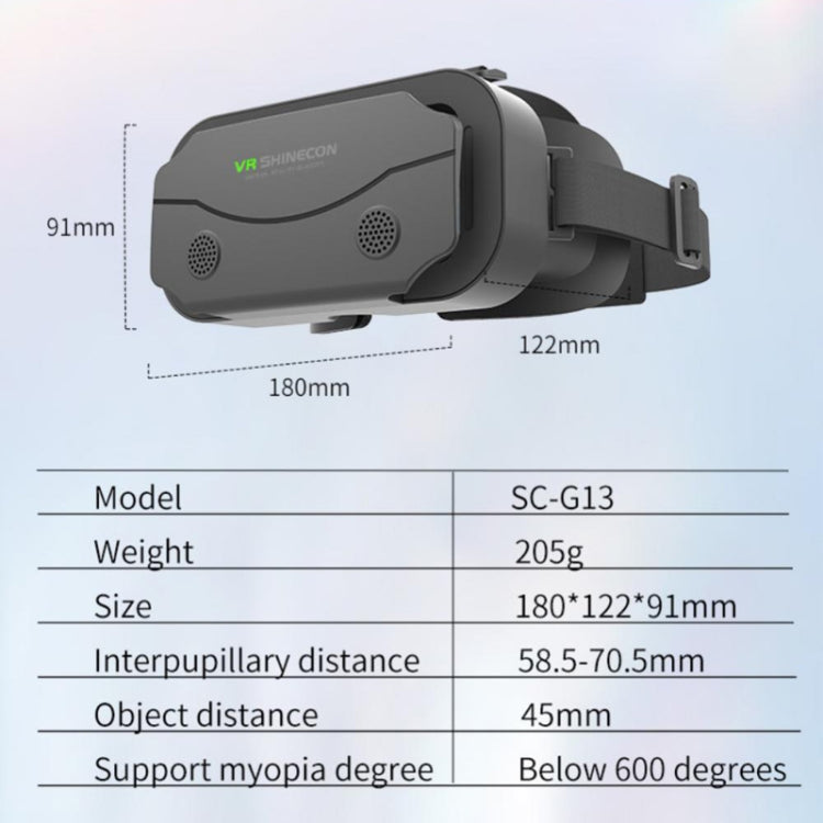Occhiali VR Shinecon G13 per smartphone 4,7-7,2 pollici