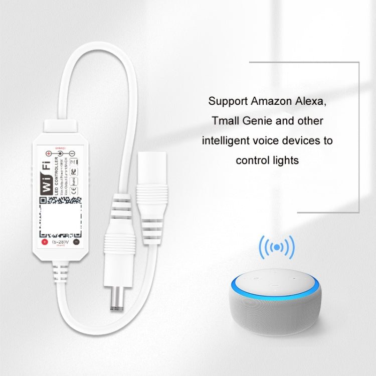 Lampada LED monocromatica con controller WiFi 96W