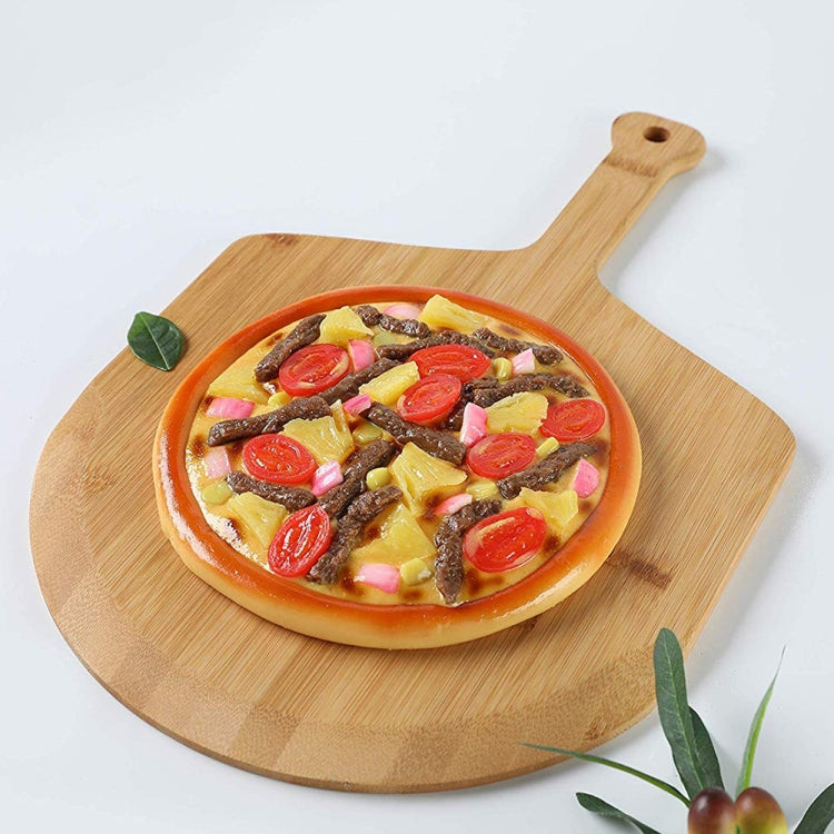 Tagliere in bambù per pizza e formaggi 38,5x29,5 cm
