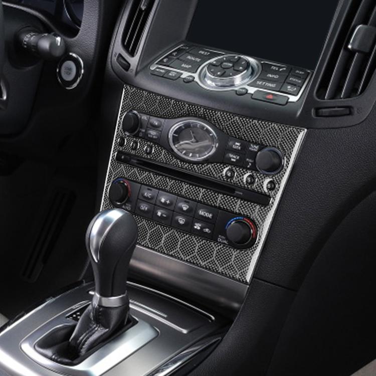 Adesivo console CD AC per Infiniti Q60 G35 G37 G25