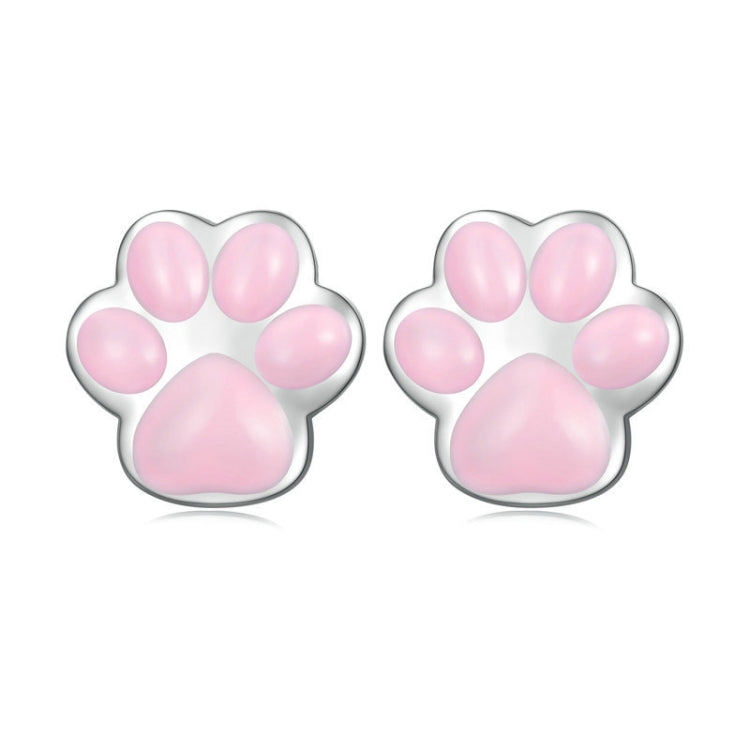 Orecchini a bottone in argento sterling S925 placcati platino