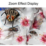 Microscopio ottico tascabile 60X con LED e lampada UV - immagine 6