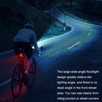 Set lampade LED per bicicletta con ricarica USB