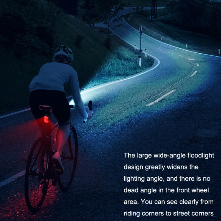 Set lampade LED per bicicletta con ricarica USB