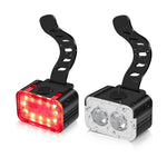 Set lampade LED per bicicletta con ricarica USB