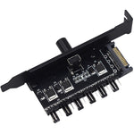 Regolatore velocità ventola computer PWM 6 vie