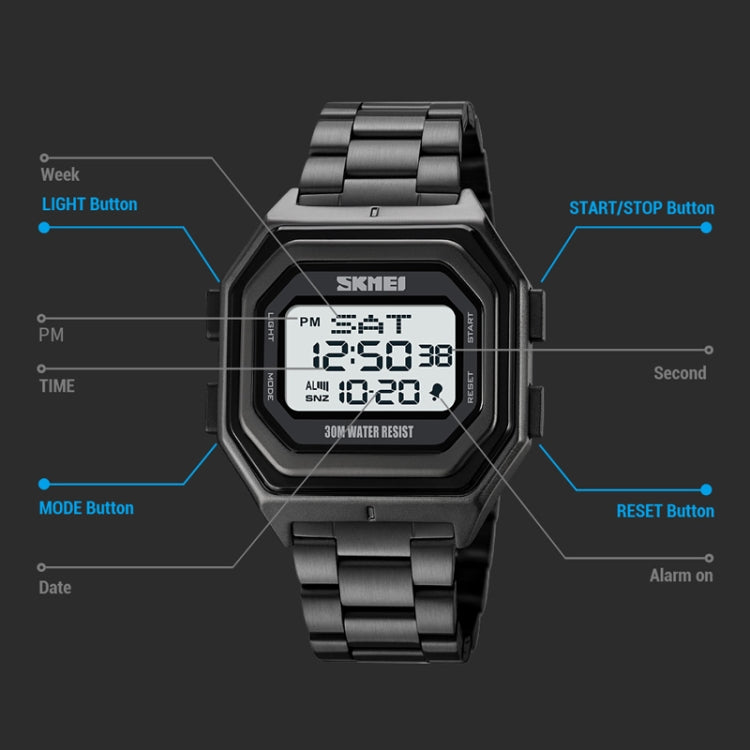 SKMEI 1875 Orologio digitale multifunzione uomo