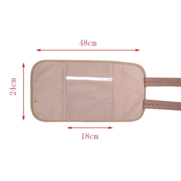 Impacco riutilizzabile per olio di ricino 24x48 cm con fascia ela
