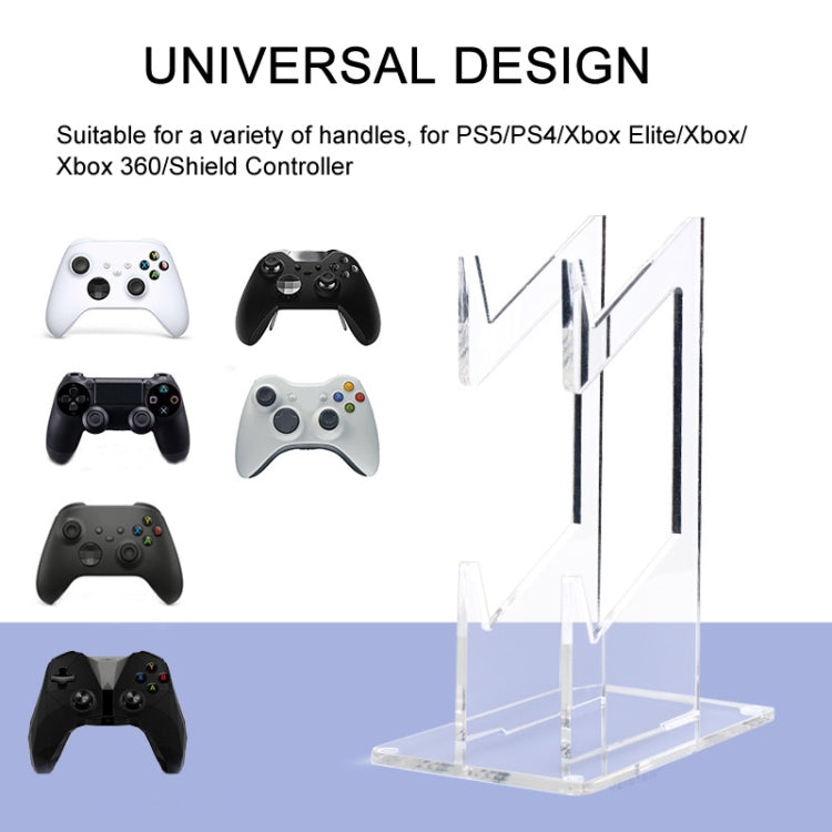 Staffa doppio strato in acrilico per controller PS4 PS5 PS3