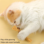 Giocattolo bastone dentizione gatto con catnip 5 pezzi