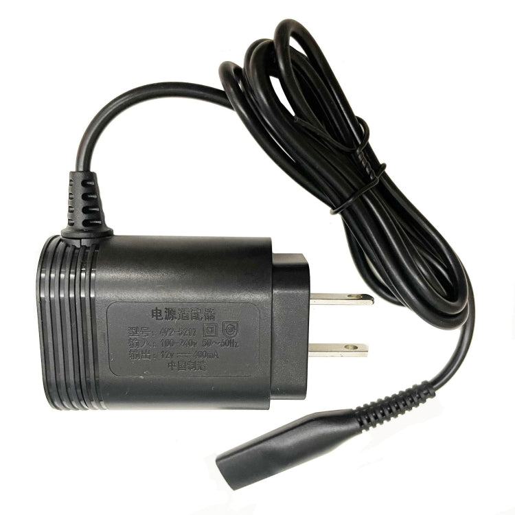 Caricabatterie adattatore 12V 0,4A per rasoi Braun spina USA