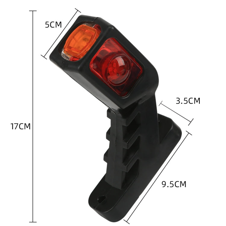 Indicatore laterale LED 12-24V per camion e rimorchi