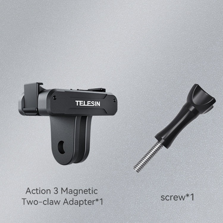 Adattatore magnetico a due artigli per DJI Osmo Action 3
