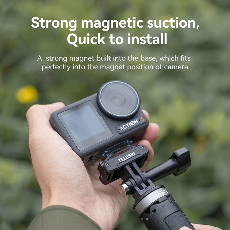 Adattatore magnetico a due artigli per DJI Osmo Action 3