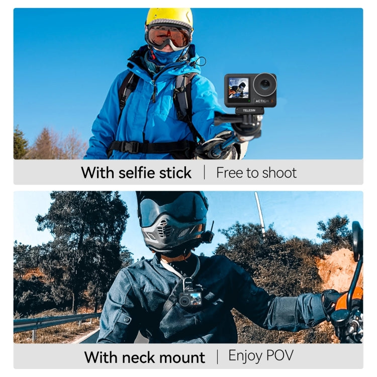 Adattatore magnetico a due artigli per DJI Osmo Action 3