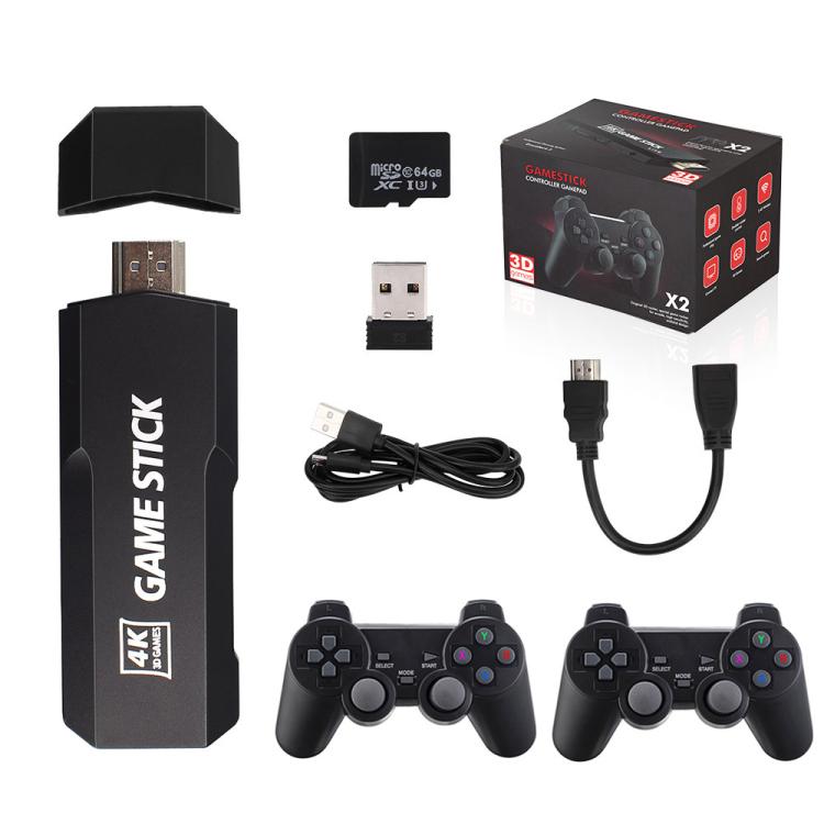 Console di gioco wireless 4K HD con 15.000+ giochi integrati