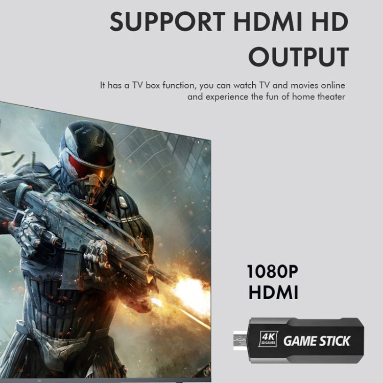 Console di gioco wireless 4K HD con 15.000+ giochi integrati