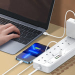 LDNIO multipresa 5 prese + 4 porte USB ricarica rapida