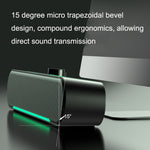 Altoparlanti stereo per computer con LED e cavo 3,5 mm