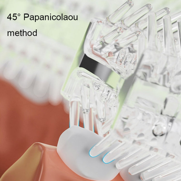 Spazzolino manuale in silicone a forma di U per bambini 2-12 anni