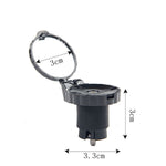 Specchietto retrovisore pieghevole per manubrio bici con luce