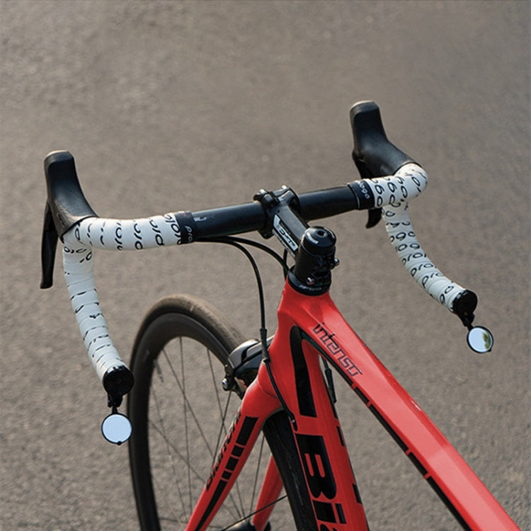 Specchietto retrovisore pieghevole per manubrio bici con luce