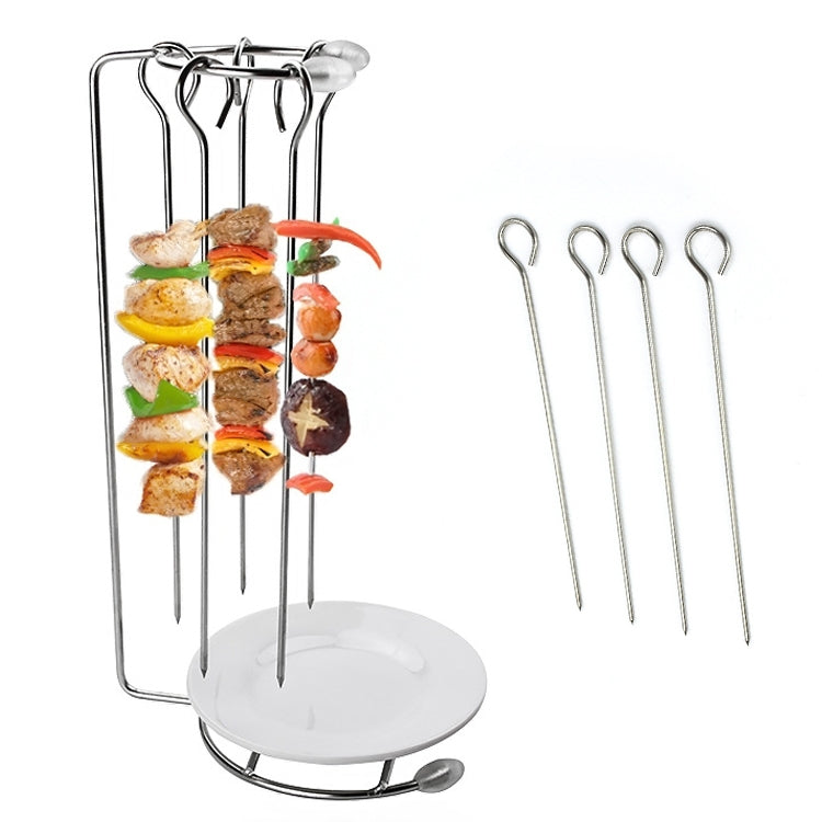 Supporto per spiedini in acciaio inox 28 cm