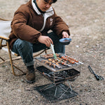 Bastone barbecue in acciaio inox 304 lisca di pesce 28cm