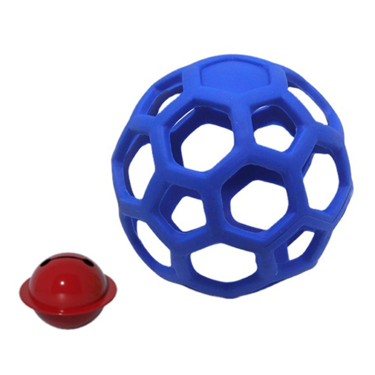 Palla gioco per cani in gomma elastica 14cm