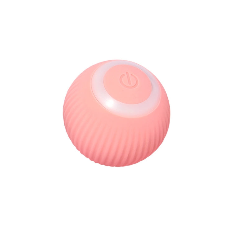 0001 Smart Gravity Teaser Cat Rolling Ball Denti Giocattoli per gatti resistenti, Roller Pink, Roller Blue