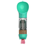 Borraccia portatile 3 in 1 per animali con fontana e contenitore