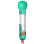 Borraccia portatile 3 in 1 per animali con fontana e contenitore
