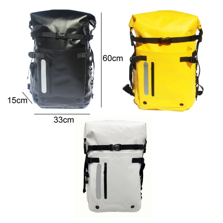 Zaino impermeabile 30 litri per pinne da immersione