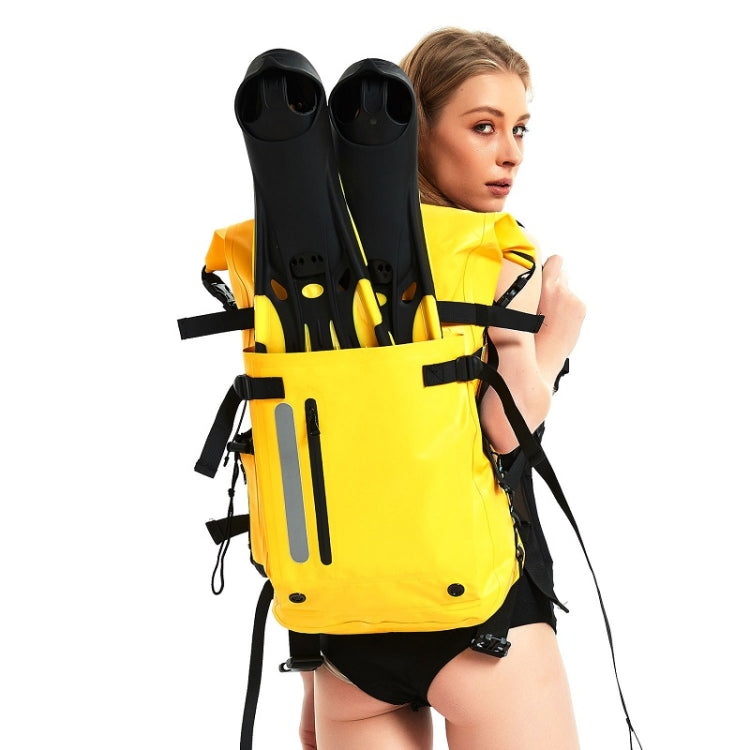 Zaino impermeabile 30 litri per pinne da immersione