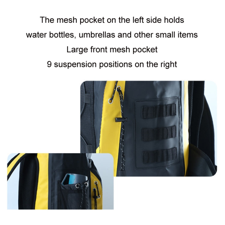 Zaino impermeabile 30L in tela cerata per outdoor
