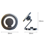 Supporto magnetico telescopico pieghevole per auto