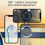 Supporto magnetico telescopico pieghevole per auto