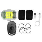 Luce posteriore LED con telecomando per auto elettrica