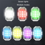 Luce posteriore LED con telecomando per auto elettrica