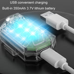 Luce posteriore LED con telecomando per auto elettrica