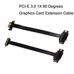 Prolunga PCI-E 3.0 1X 90 gradi per scheda grafica e rete
