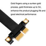 Prolunga PCI-E 3.0 1X 90 gradi per scheda grafica e rete