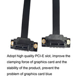 Prolunga PCI-E 3.0 1X 90 gradi per scheda grafica e rete