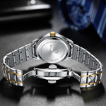 BINBONG B5552 Orologio al quarzo luminoso con calendario