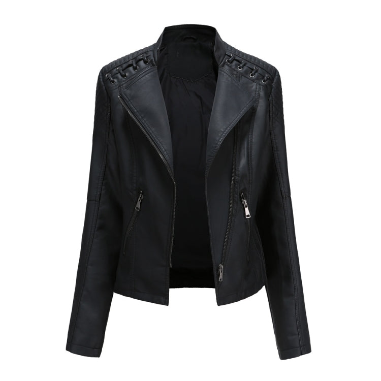 Tuta motociclista donna giacca corta in pelle L XL