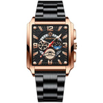 Orologio da uomo al quarzo luminoso impermeabile 44mm