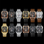 Orologio da uomo al quarzo luminoso impermeabile 44mm