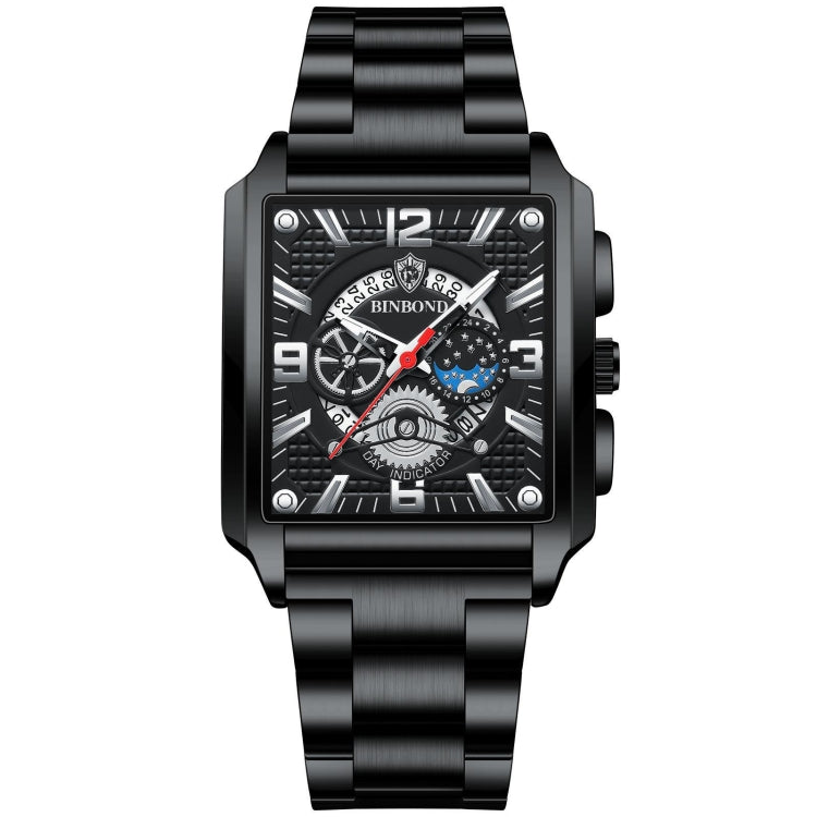 Orologio da uomo al quarzo luminoso impermeabile 44mm