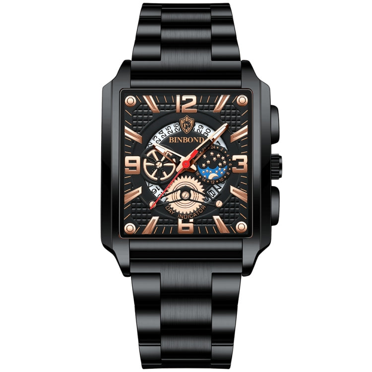Orologio da uomo al quarzo luminoso impermeabile 44mm