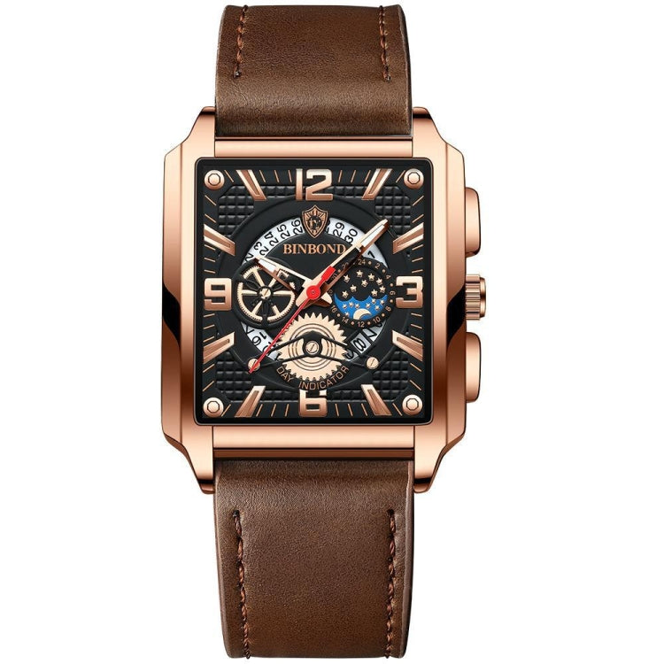 Orologio da uomo al quarzo luminoso impermeabile 44mm